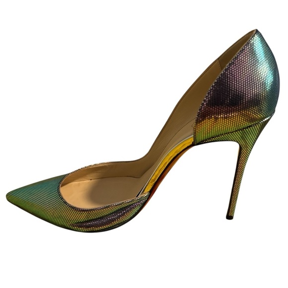 Christian Louboutin Iridescent Heels | Very Good Condition - Picture 6 of 14